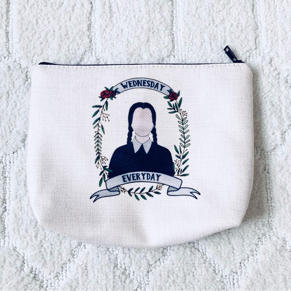 The Adams Family Wednesday Makeup bag accessories bag